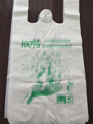 Большая Biodegradable сумка футболки проверки