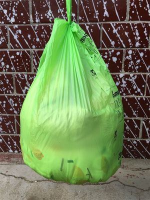 Biodegradable Compostable пластиковый ящик кладет подгонянный логотип в мешки