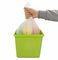 Подгоняйте Биодеградабле сумки отброса, белые устранимые сумки пищевых отходов