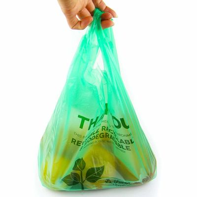 Хозяйственные сумки 40% био основанные Биодеградабле пластиковые, полиэтиленовые пакеты Эко дружелюбные
