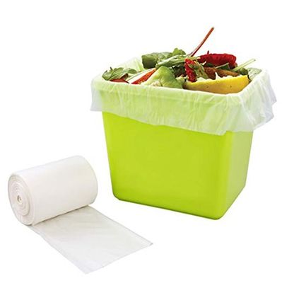 Совершенно Биодеградабле пластиковые сумки отброса 48 кс 65 см для пищевых отходов