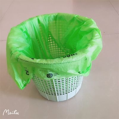 Изготовленные на заказ зеленые Biodegradable сумки отброса