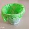 Изготовленные на заказ зеленые Biodegradable сумки отброса